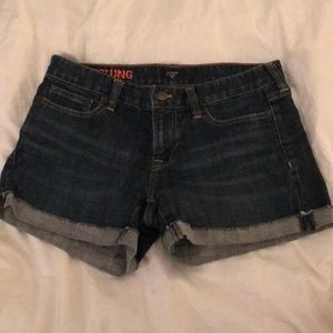 Jcrew jean shorts